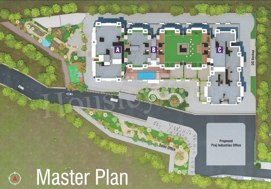 Akanksha The Camelia Master Plan